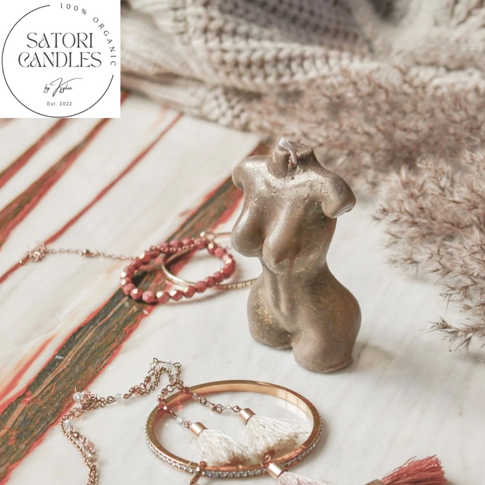 Female Goddess Body Candle